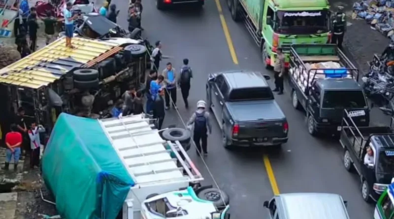 CCTV Ungkap Detik-detik Kecelakaan Maut di Sibolangit
